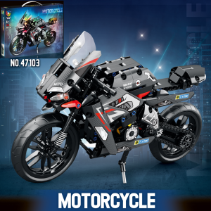 Technique Building Blocks Motorcycle Road Bike 486pcs per model