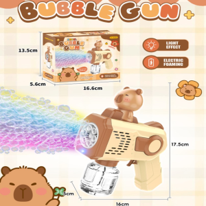 Capybara Bubble Gun