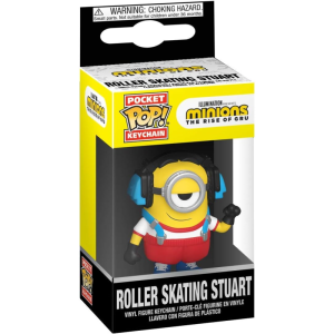Pop! Keychain: Minions: Roller Skating Stuart 12/Display