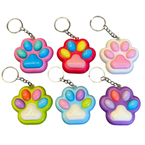 Keychain Squish Mini Cat Paws 5cm