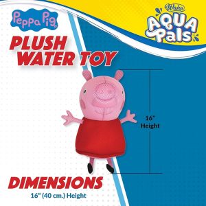 Peppa Pig Aqua Pals Plush 45cm 6/Box
