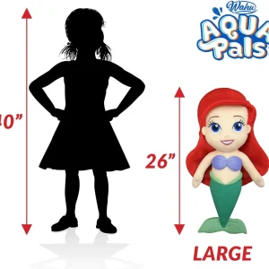 Ariel Aqua Pals Plush 70cm 4/Box